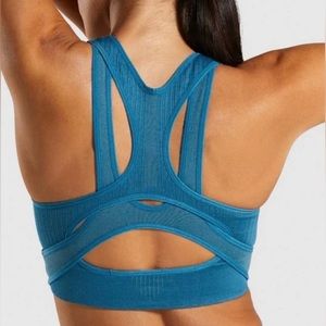NWOT Gymshark Geo Seamless Sports Bra